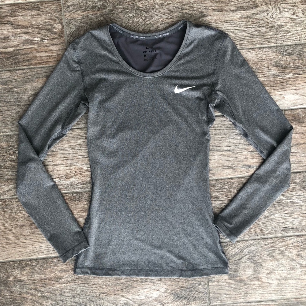 NIKE pro women’s dri fit long sleeve shirt